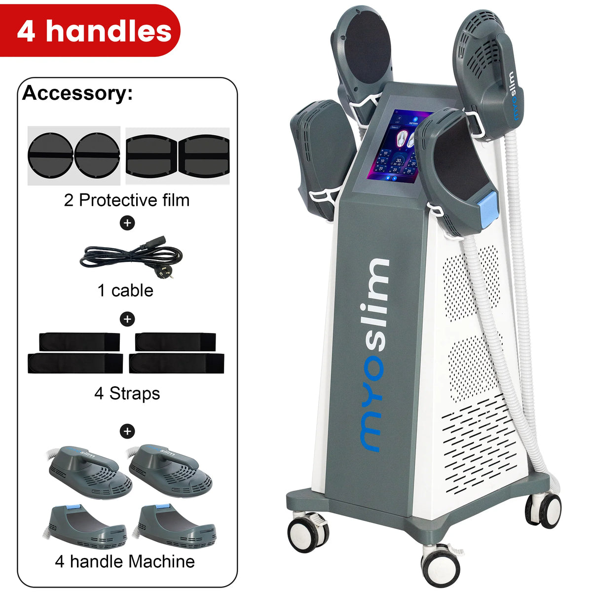 Emszero 6500W EMS Body Sculpt Machine For Home Fitness Use