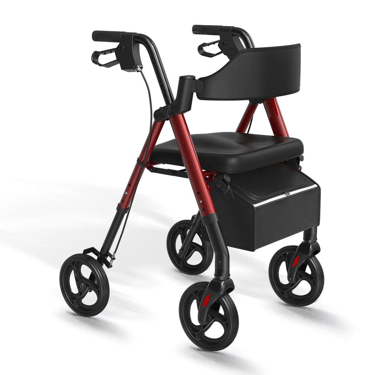 MaiDeSiTe Foldable Steel Walker With Seat For Seniors
