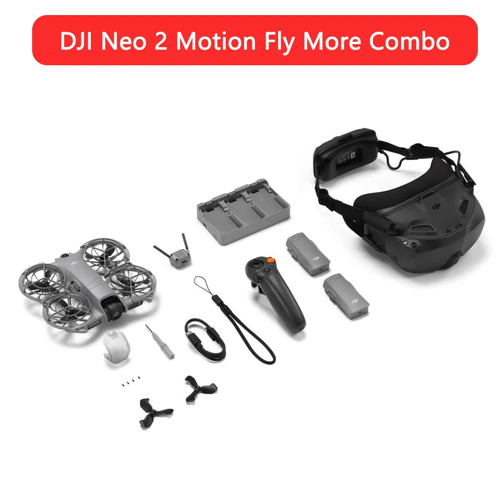 DJI Neo 2 4K Camera Drone Palm Takeoff Gesture Tracking