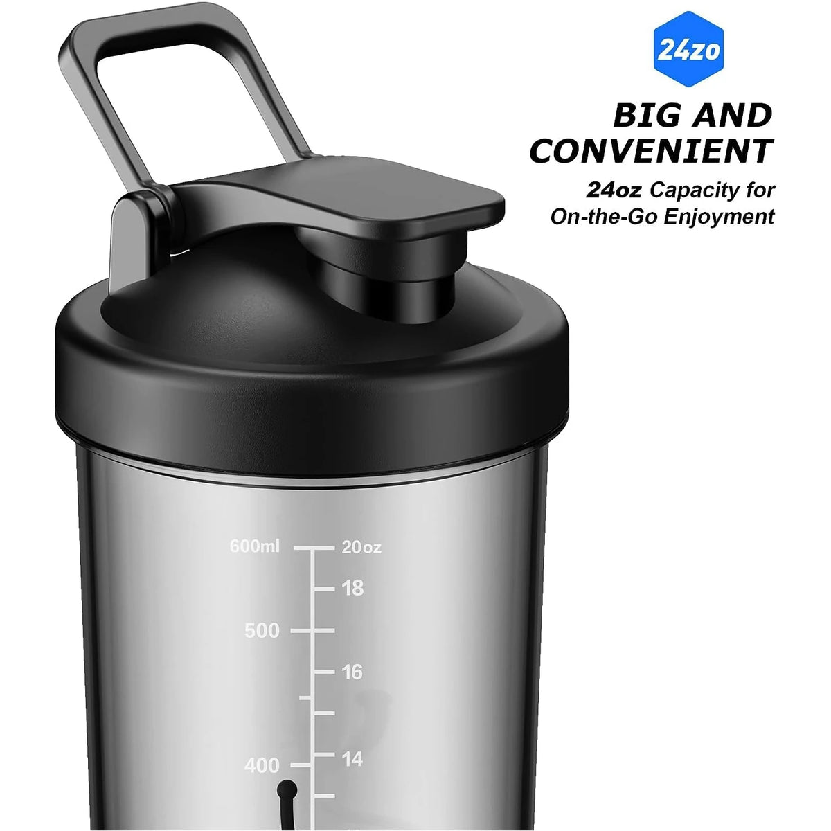 Convenient Portable Electric Protein Shaker Bottle Mixer