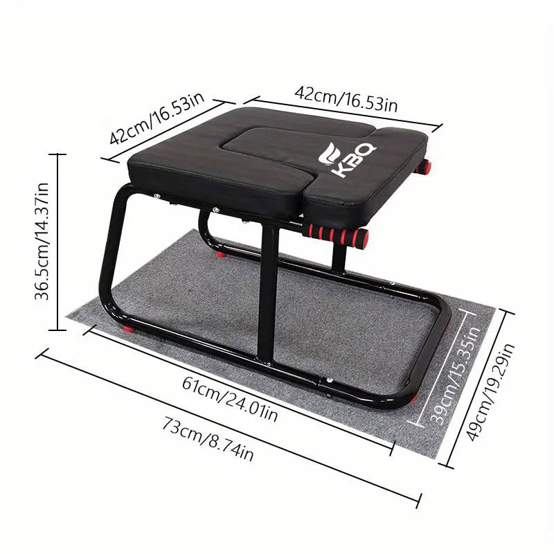 KBQ Multifunctional Anti Gravity Yoga Inversion Stool With Double Armrests