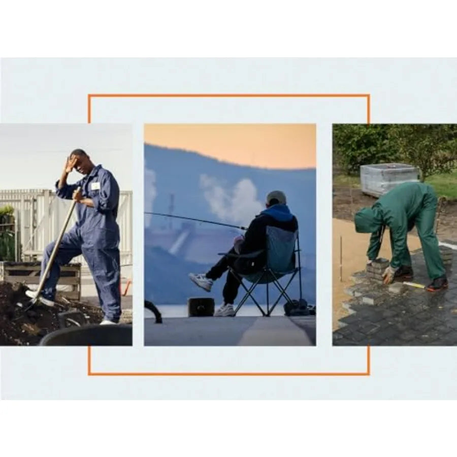 Men's High Visibility Waterproof Rain Suit Jacket With Bib Overalls