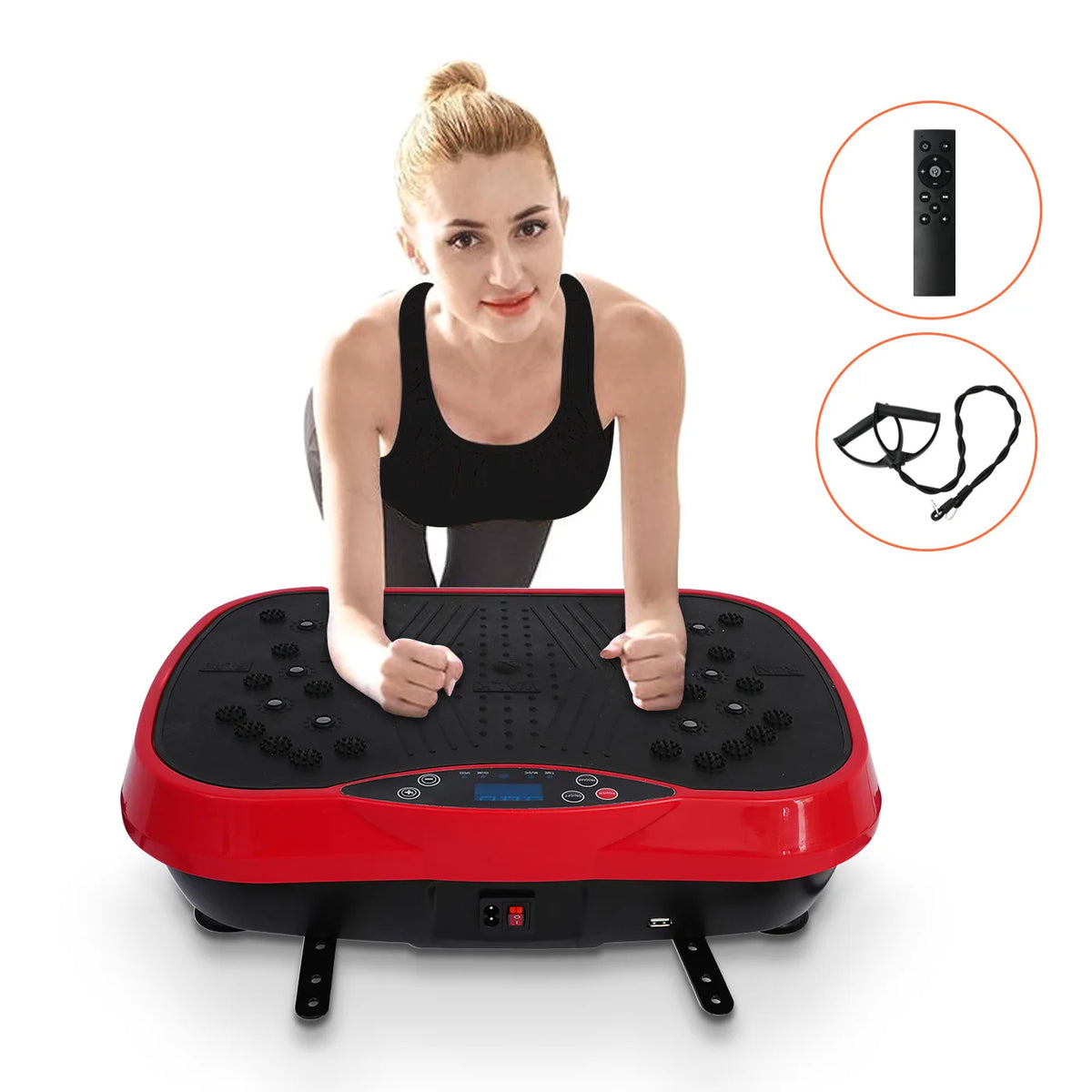 Whole Body Vibration Plate Exercise Machine Weight Loss Muscle Toning