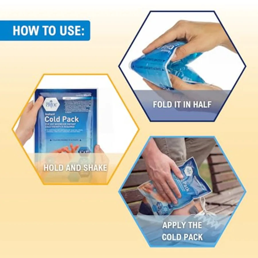Instant Cold Therapy First Aid Wrap For Pain Relief