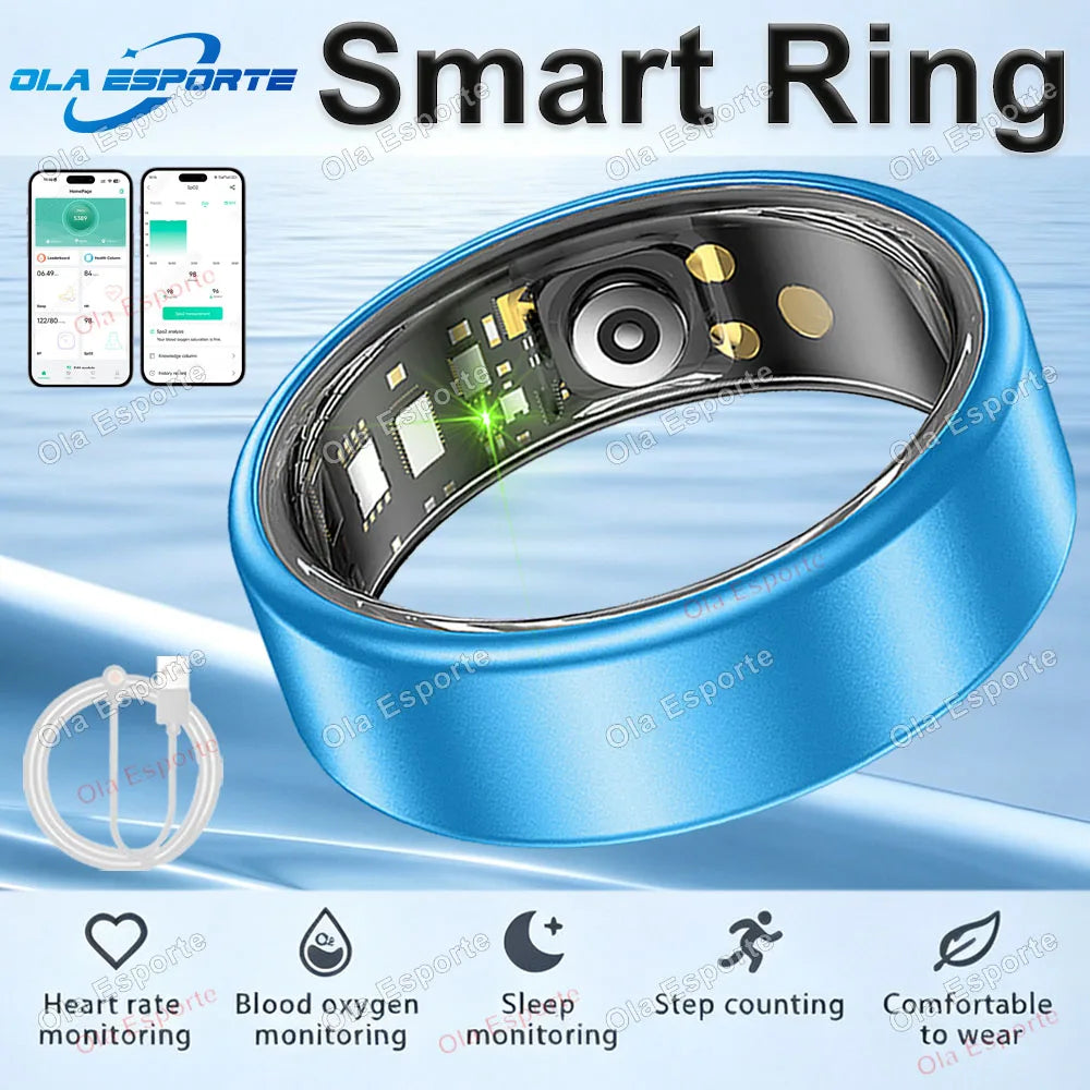 Ola Esporte Smart Ring Heart Rate And Sleep Fitness Tracker