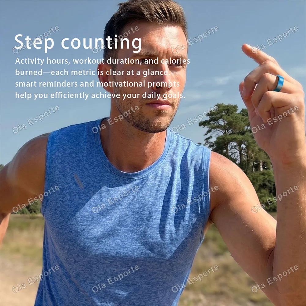 Ola Esporte Smart Ring Heart Rate And Sleep Fitness Tracker