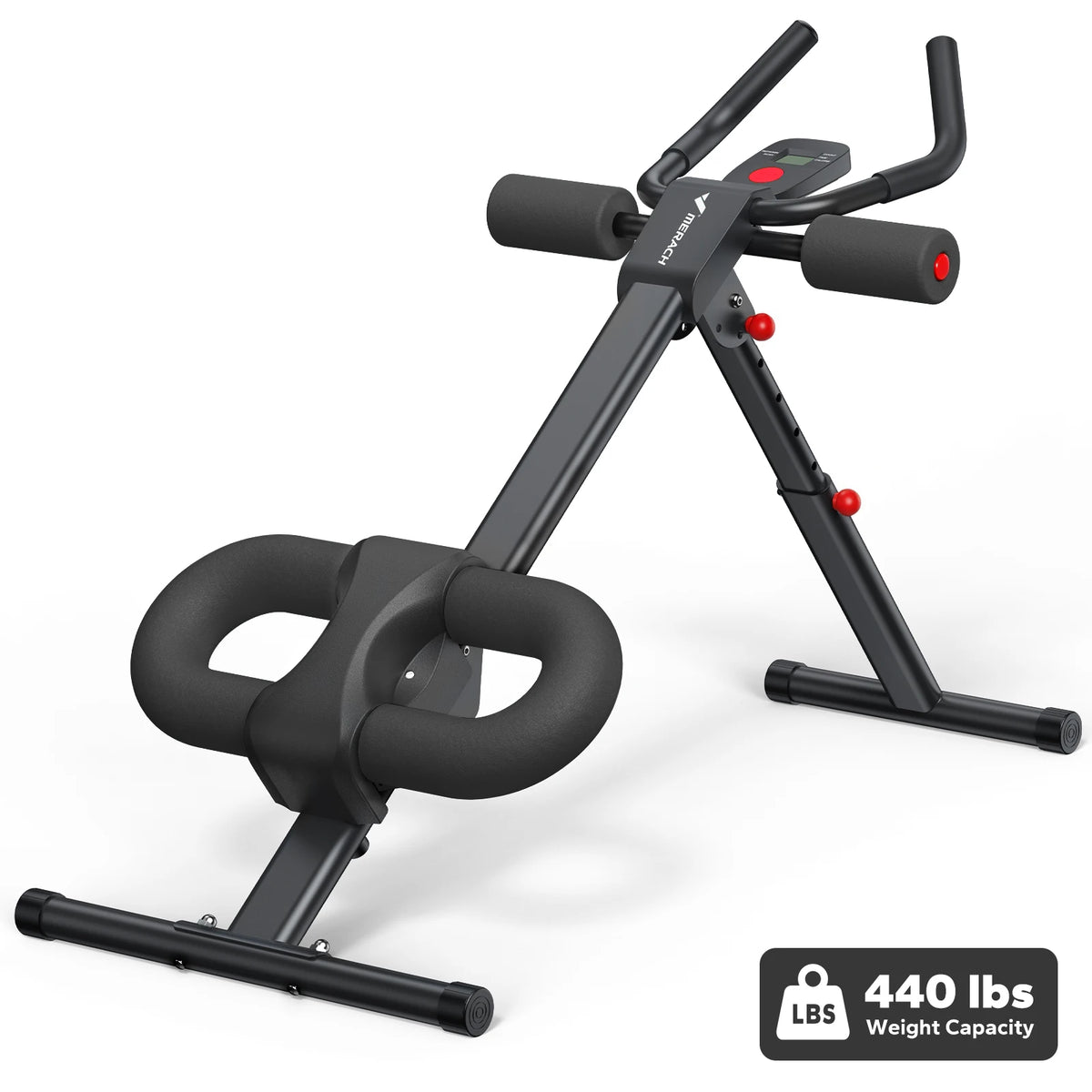 Merach Adjustable Abdominal Exercise System with Knee Protection Trainer