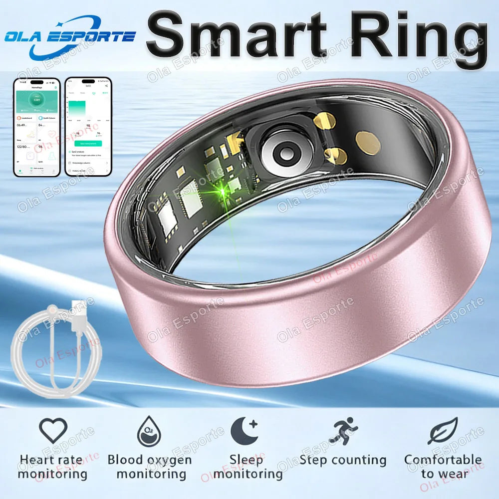 Ola Esporte Smart Ring Heart Rate And Sleep Fitness Tracker