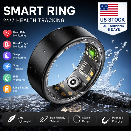 Ola Esporte Smart Ring Heart Rate And Sleep Fitness Tracker