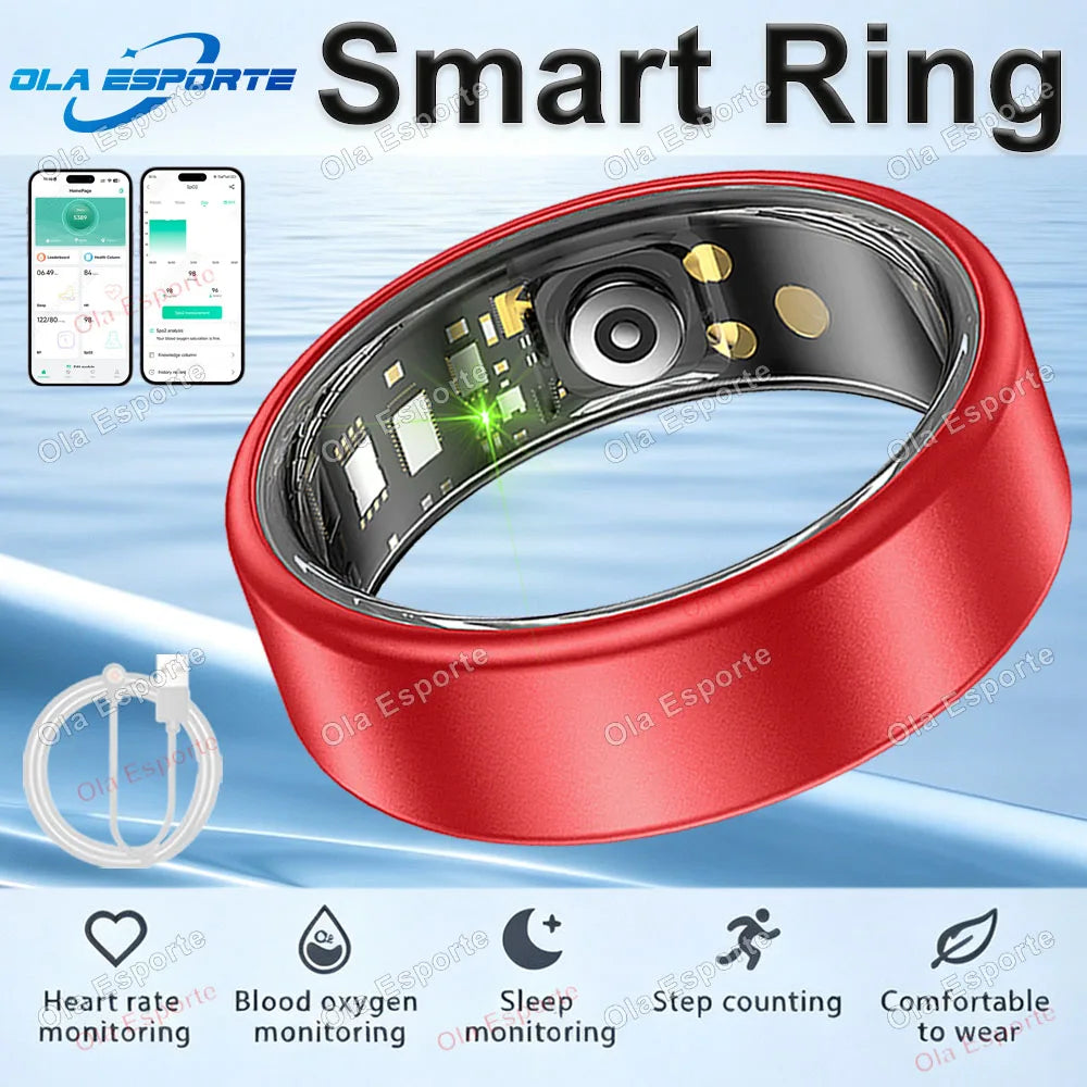 Ola Esporte Smart Ring Heart Rate And Sleep Fitness Tracker