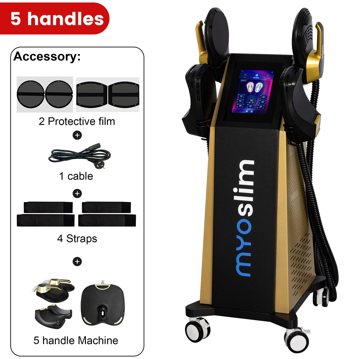 Emszero 6500W EMS Body Sculpt Machine For Home Fitness Use