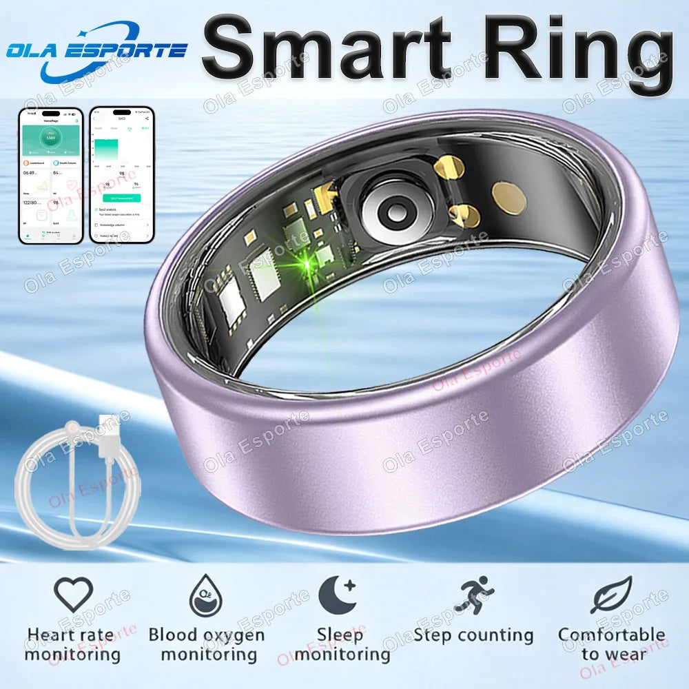 Ola Esporte Smart Ring Heart Rate And Sleep Fitness Tracker