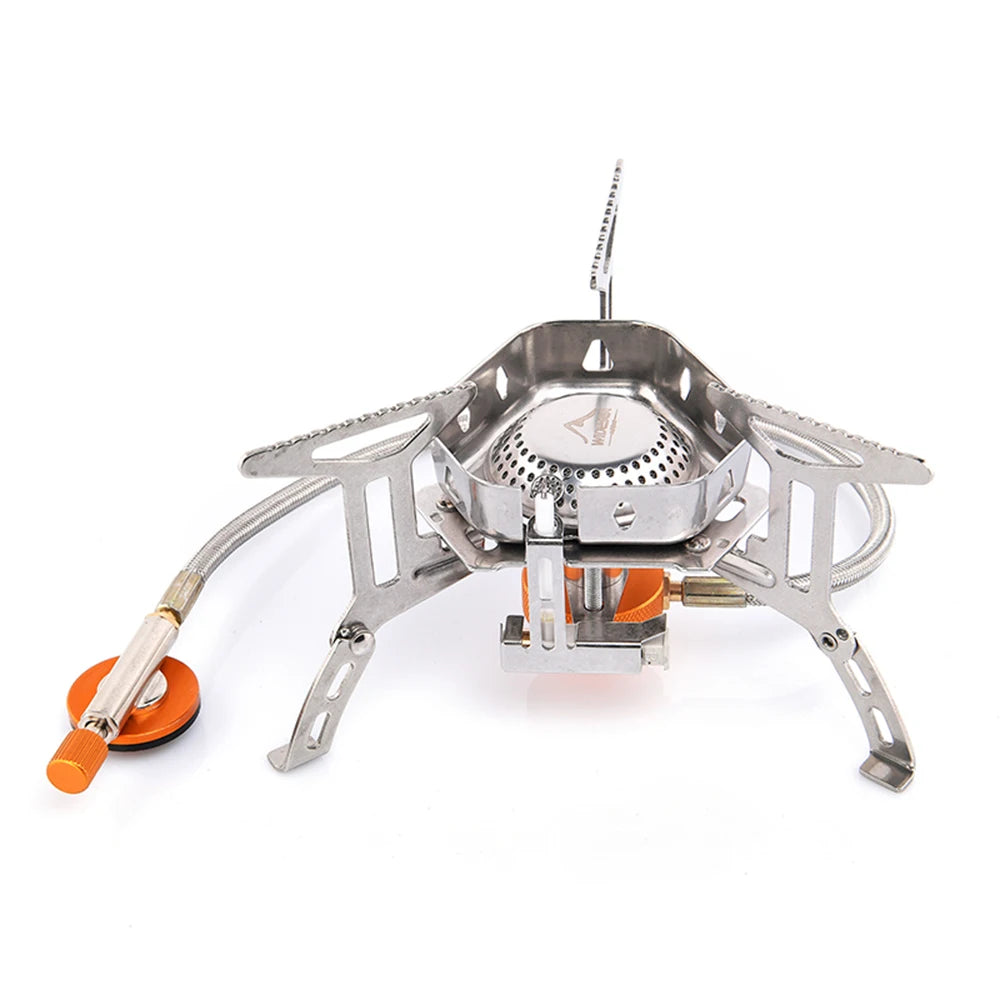 Widesea Windproof Outdoor Gas Camping Burner For Travel