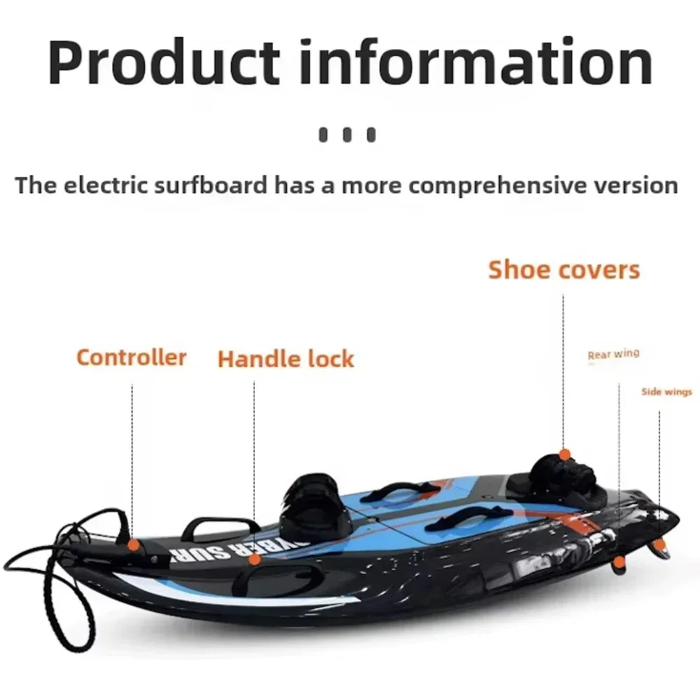 XMWL Electric Carbon Fibre Powered Water Float Surfboard