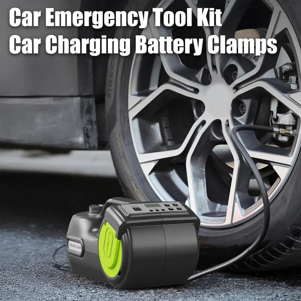 Portable Electric Hydraulic Jack Car Emergency Escape Tool Kit