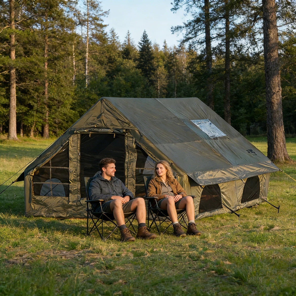 Pakicetus Luxury Inflatable Glamping Tent for Outdoor Camping