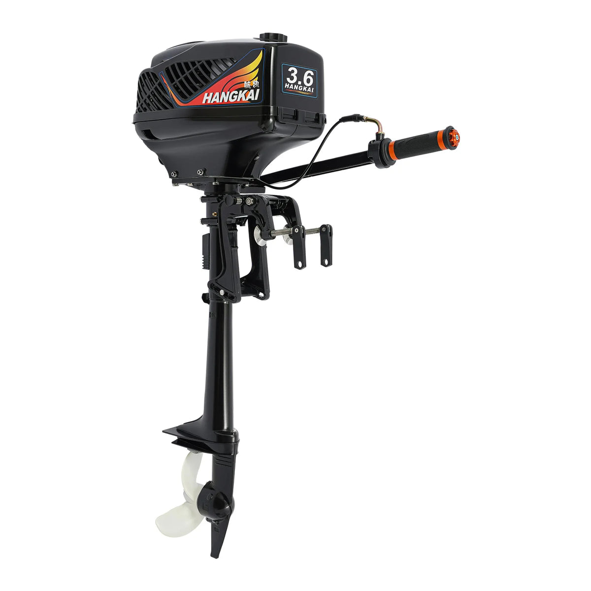 Portable Marine Outboard Motor With CDI Ignition For Fishing Boats