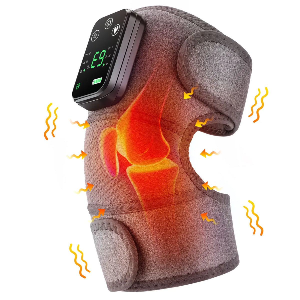 LeG Heated Knee Massager With Vibration Electric Heating Joint Relief