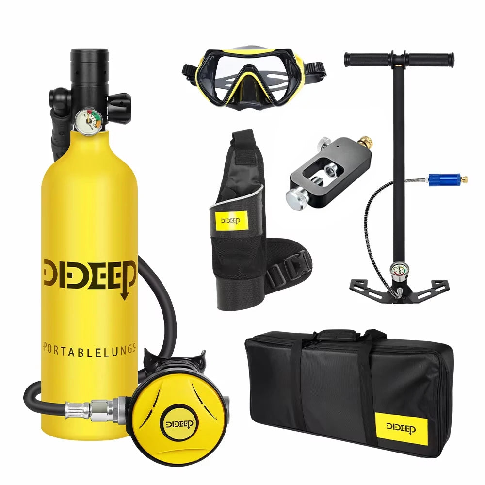 DidEEP Portable Scuba Diving Tank Set For Outdoor Underwater Adventures