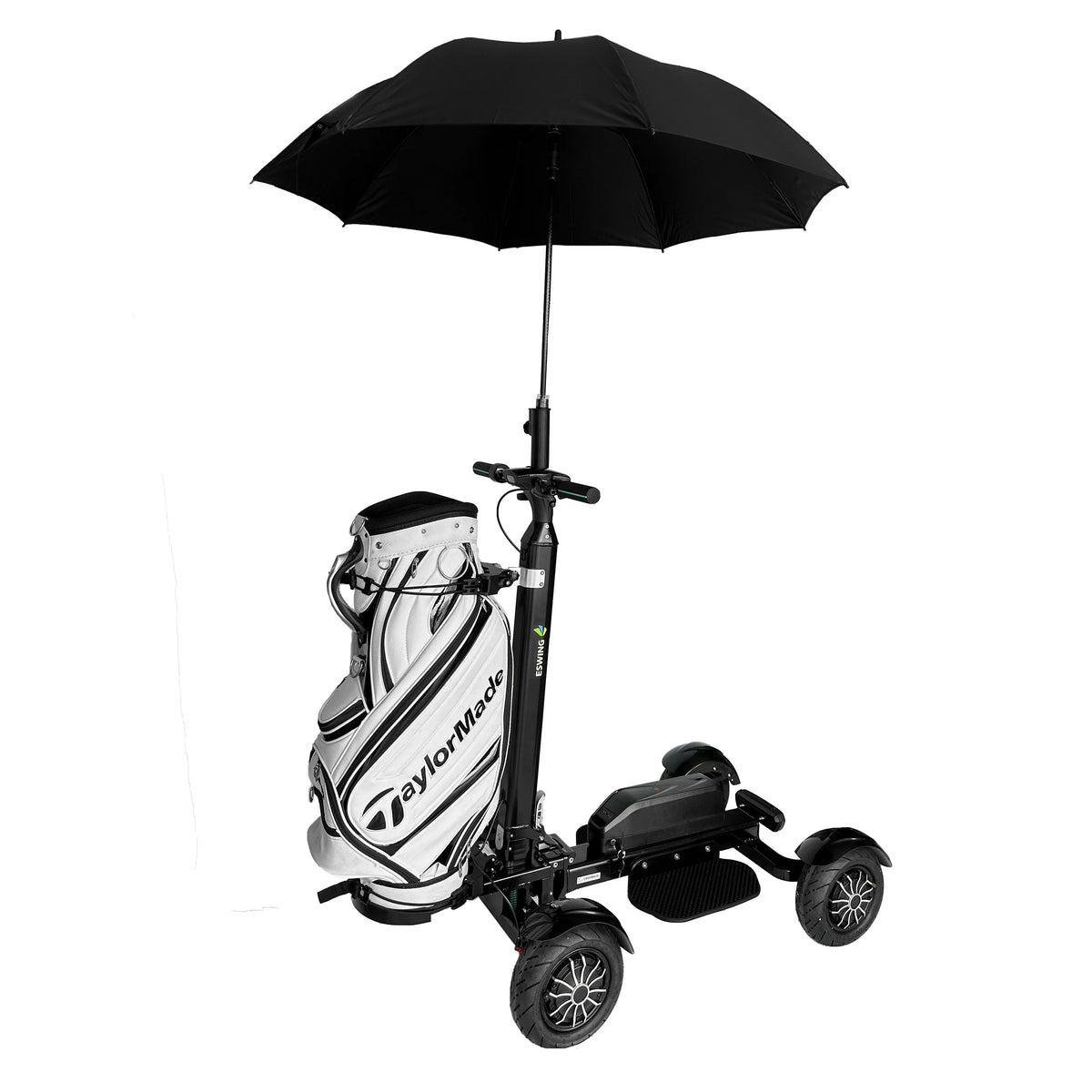 AESWGOF 2400W Foldable Electric Golf Cart With Advanced Braking System