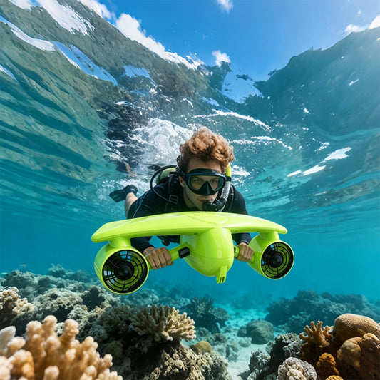 Dual Motor IP68 Underwater Scooter With Camera Mount And Battery