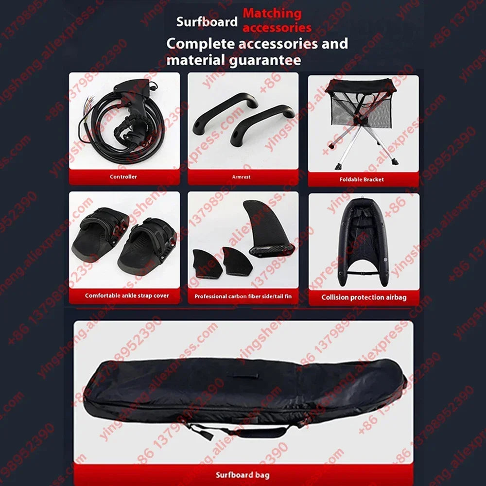 XMWL Electric Carbon Fibre Powered Water Float Surfboard