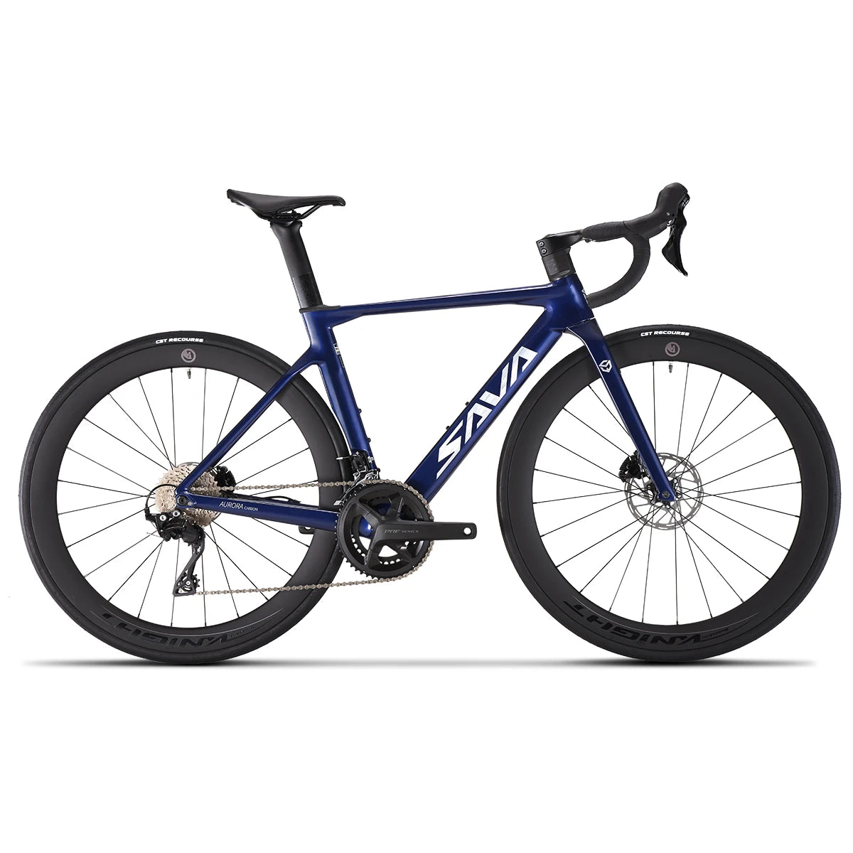 SAVA A7L Pro Carbon Road Bike Featuring 24 Speed Components