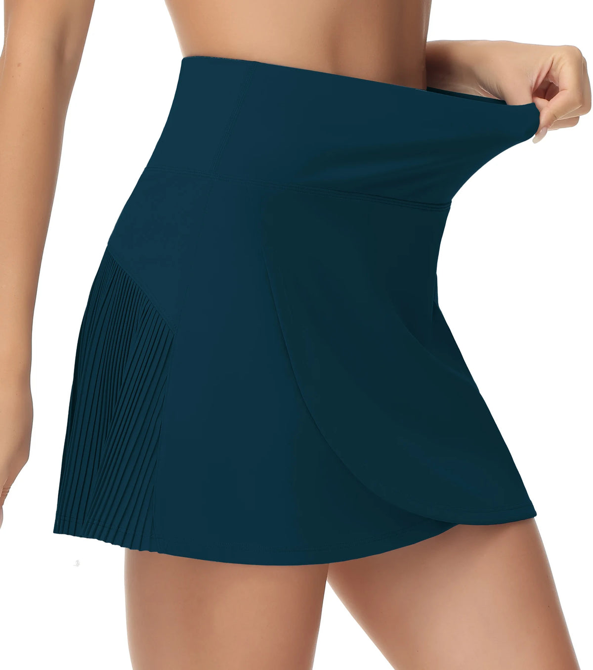 The Gym People High Waisted Tennis Golf Skort For Women