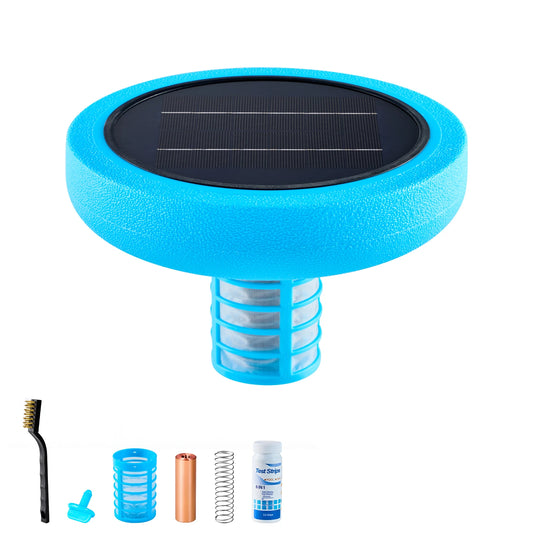 SucceBuy Solar Pool Ionizer Copper Floating Chlorine Free Water Purifier