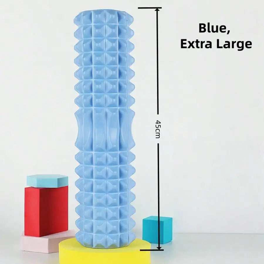 Textured Foam Yoga Massage Roller For Deep Tissue Relief