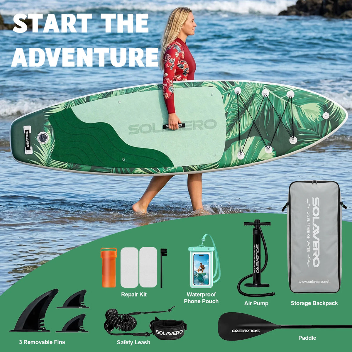 NEBMAAX Inflatable Stand Up Paddle Board With Complete Accessories