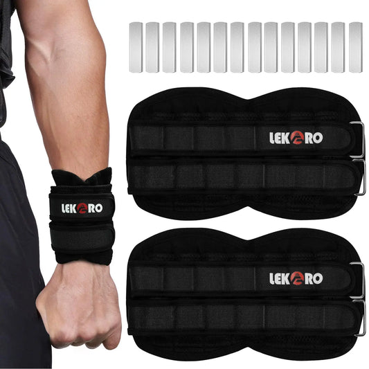 Adjustable Wrist And Ankle Weights For Fitness And Strength Training