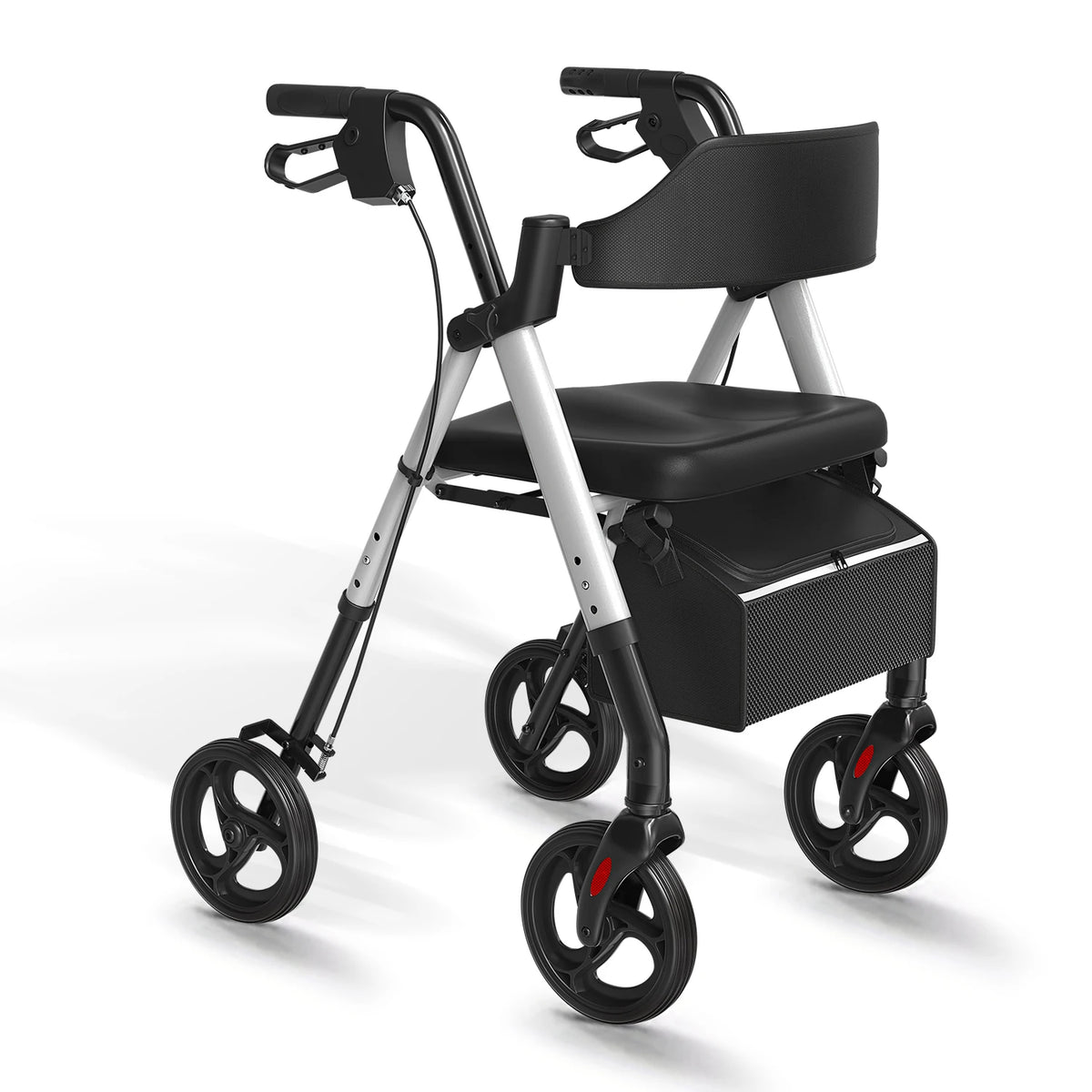 MaiDeSiTe Foldable Steel Walker With Seat For Seniors