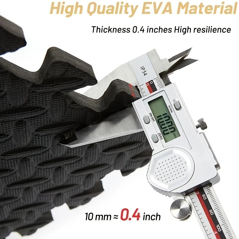 Interlocking Eva Foam Exercise Mats Anti Slip Shock Absorbing Waterproof