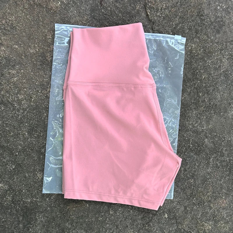 Women High Waist Seamless Biker Shorts Slim Fit Yoga Activewear