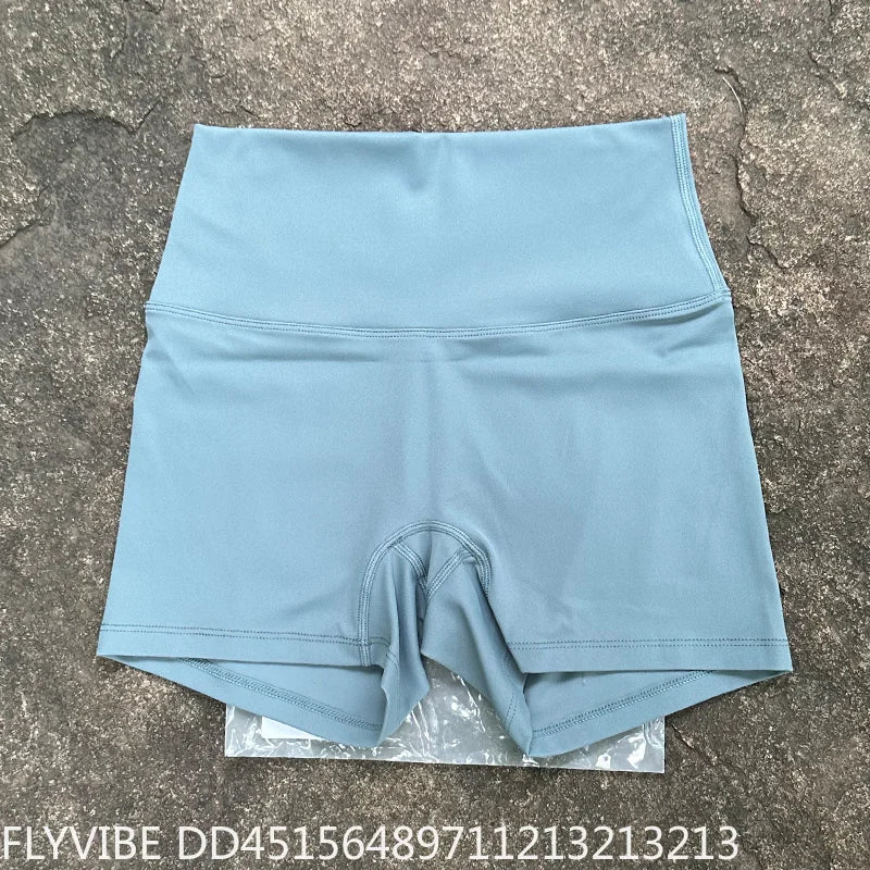 Women High Waist Seamless Biker Shorts Slim Fit Yoga Activewear