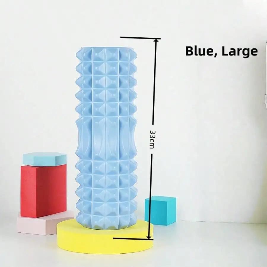 Textured Foam Yoga Massage Roller For Deep Tissue Relief
