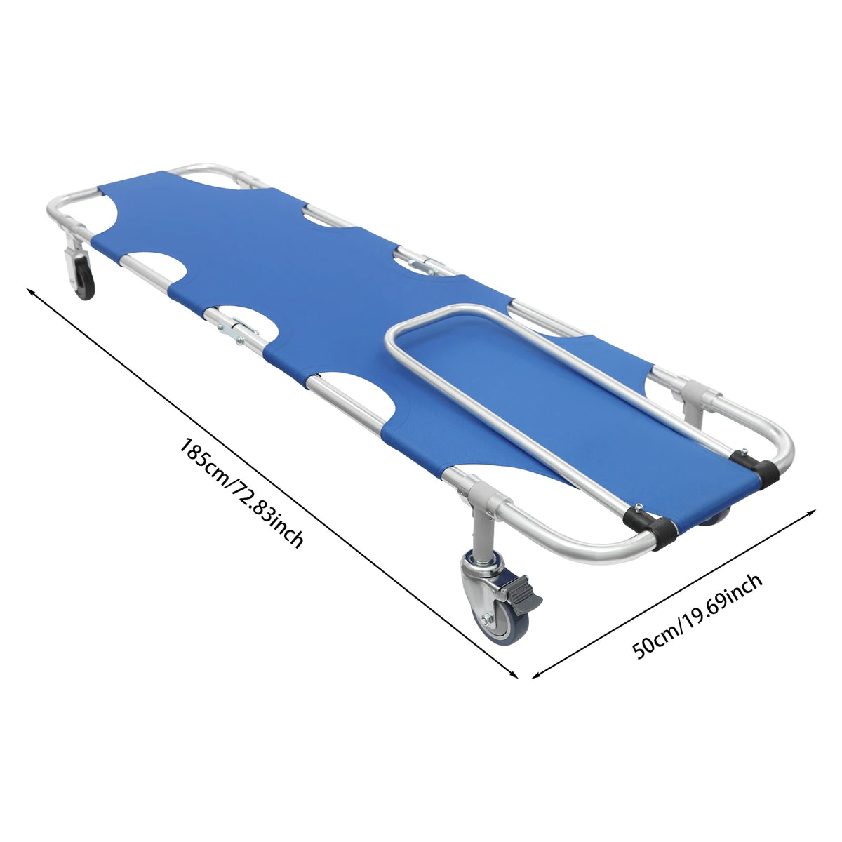 Aluminum Alloy Folding Emergency Stretcher With 350 Lb Capacity
