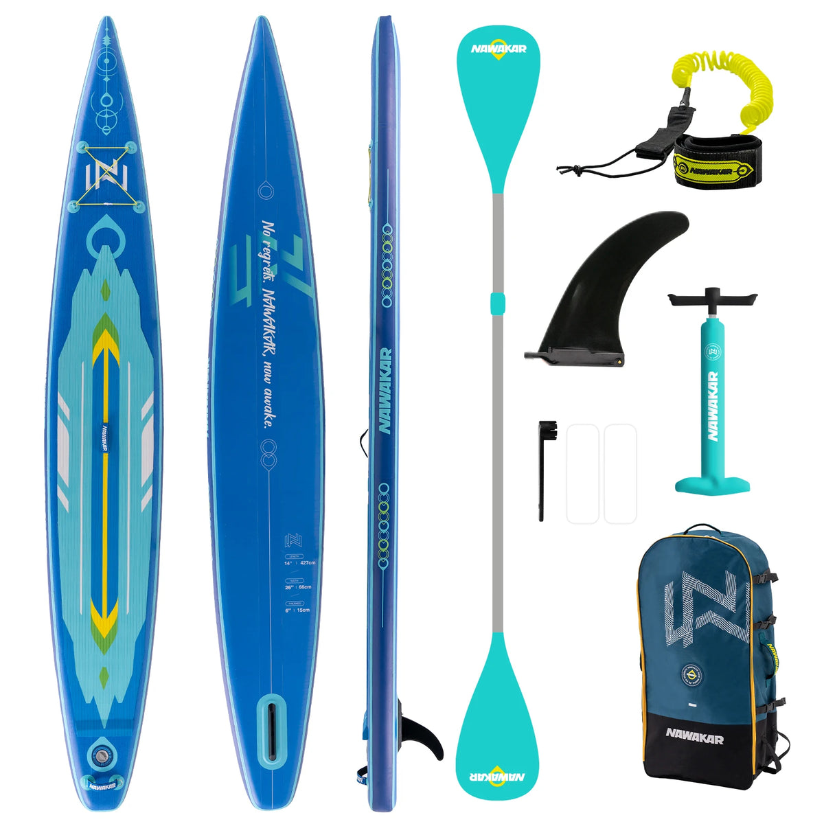 US Stock High Quality Stand Up Paddleboard Double Thickened Surfboard