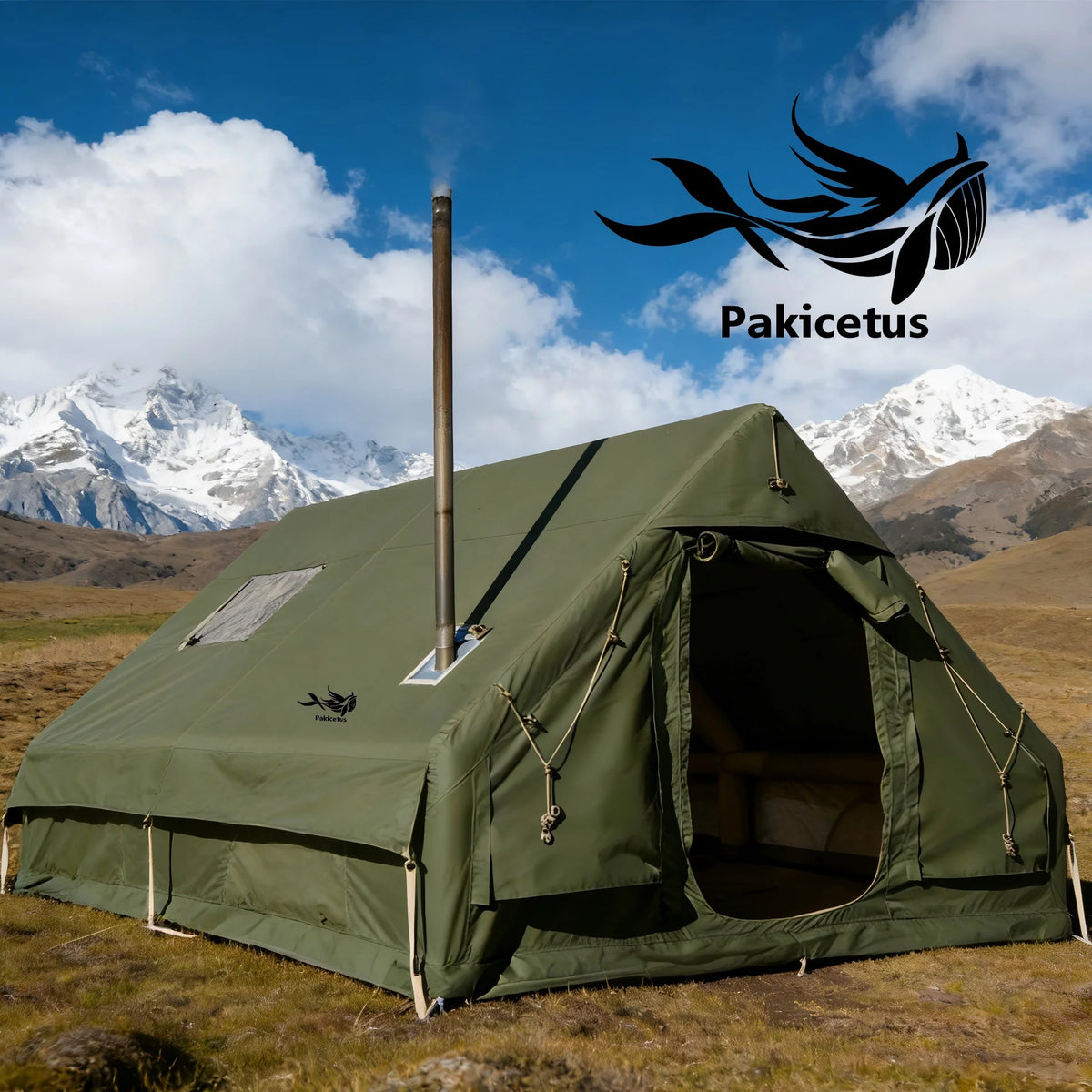 Pakicetus Luxury Inflatable Glamping Tent for Outdoor Camping
