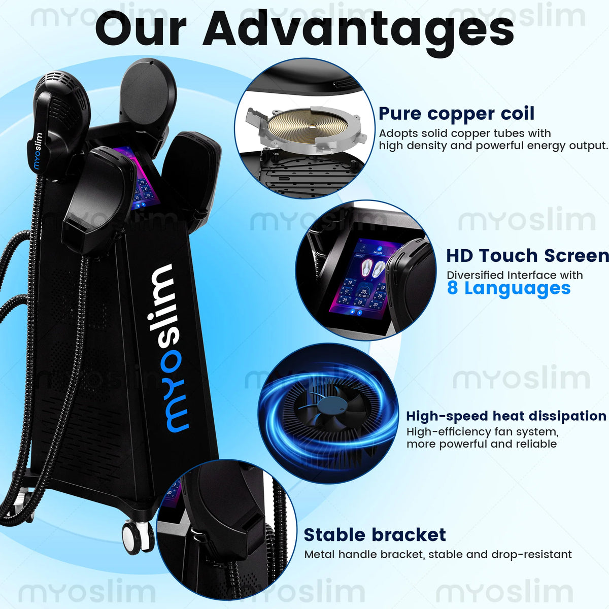Emszero EMS Body Sculpt Machine For Muscle Building Therapy