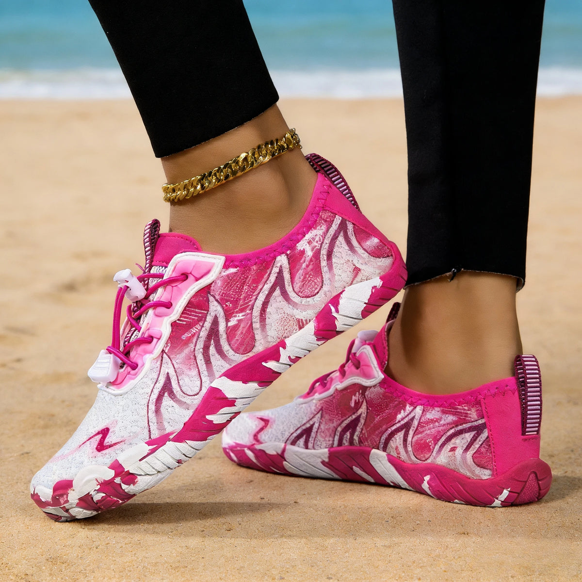 Breathable Quick Dry Barefoot Water Shoes For Beach Swimming