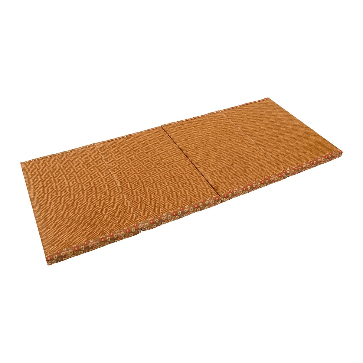 Foldable Artificial Rattan Tatami Floor Mat For Yoga And Meditation