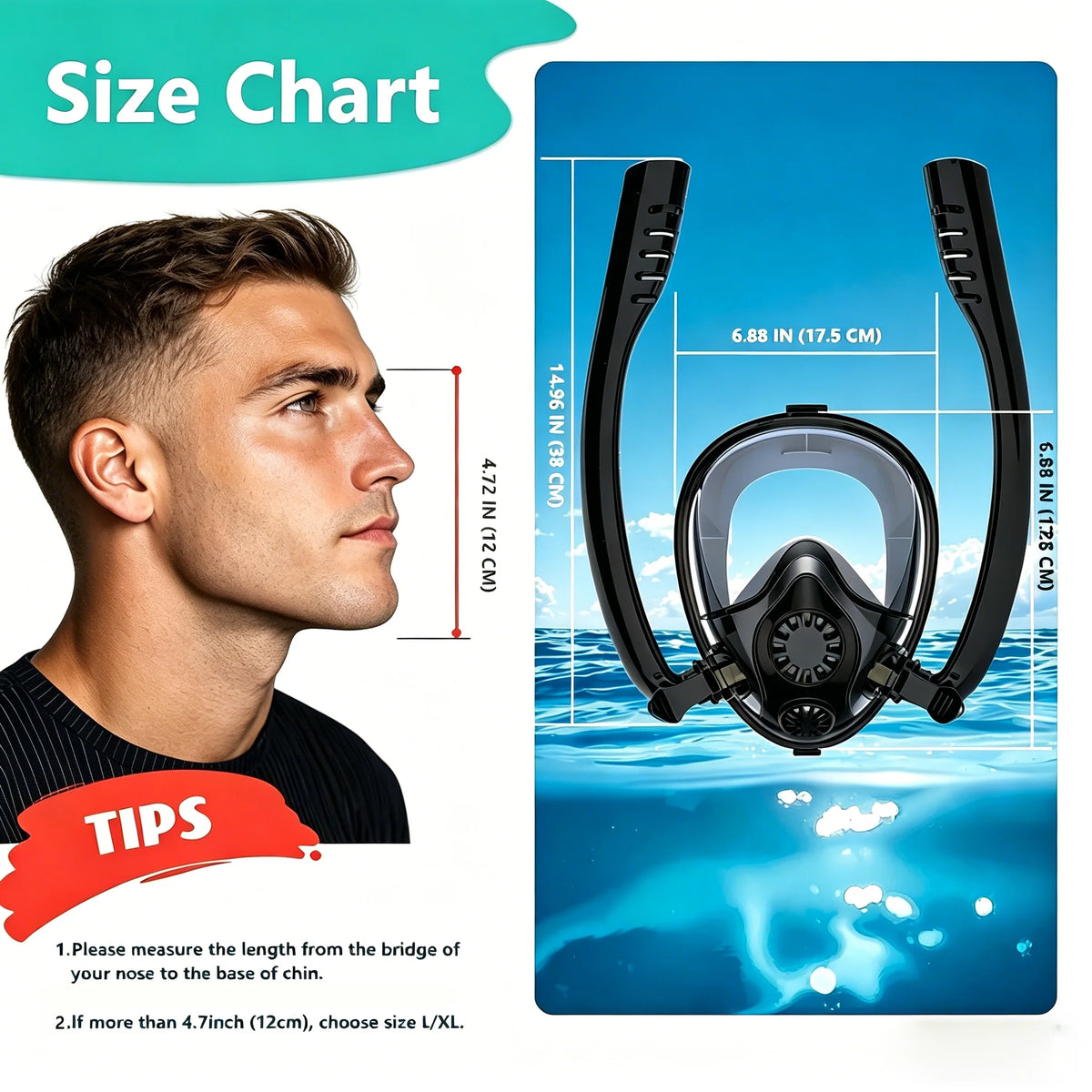 Portable Mini Diving Tank With Snorkel Mask And Pump