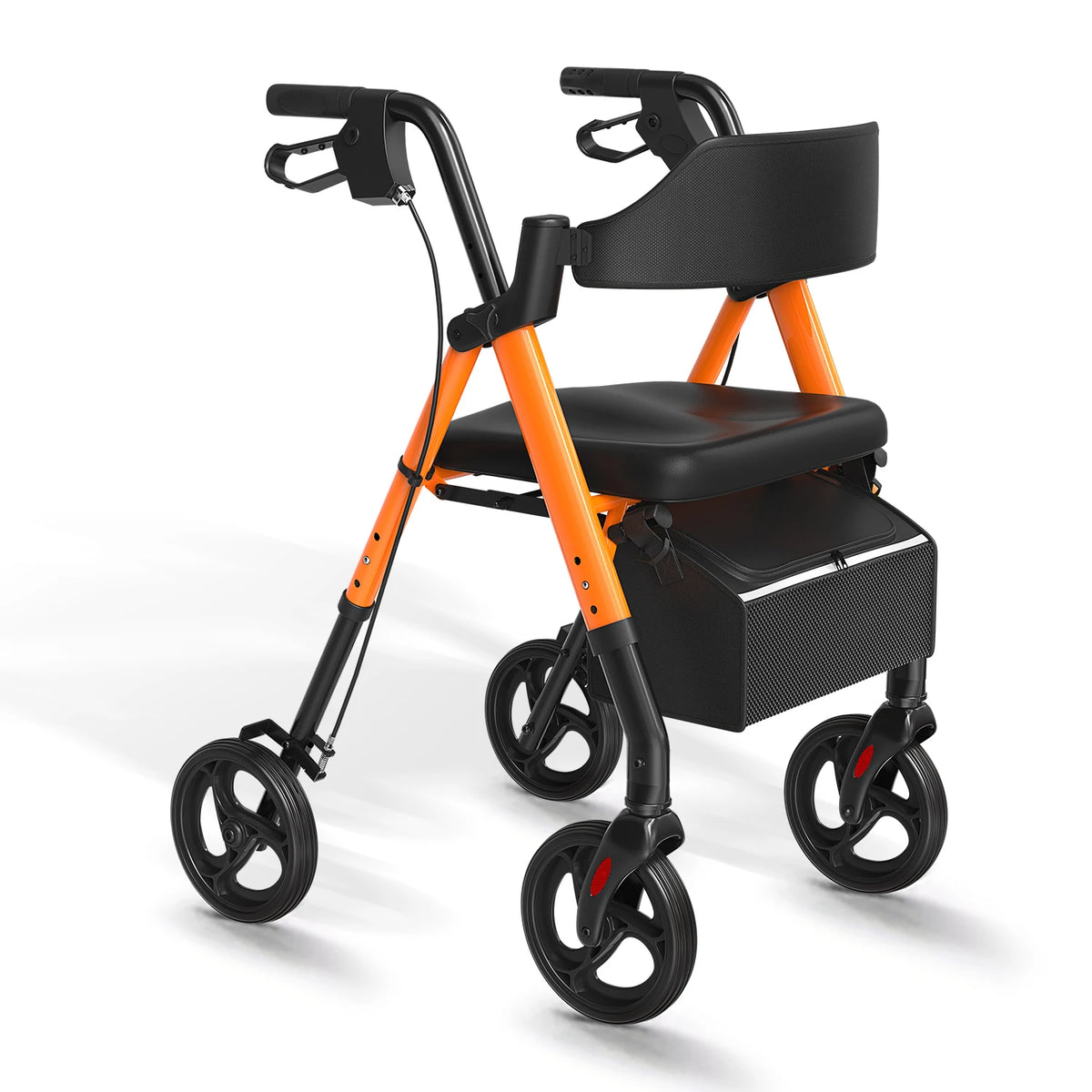 MaiDeSiTe Foldable Steel Walker With Seat For Seniors