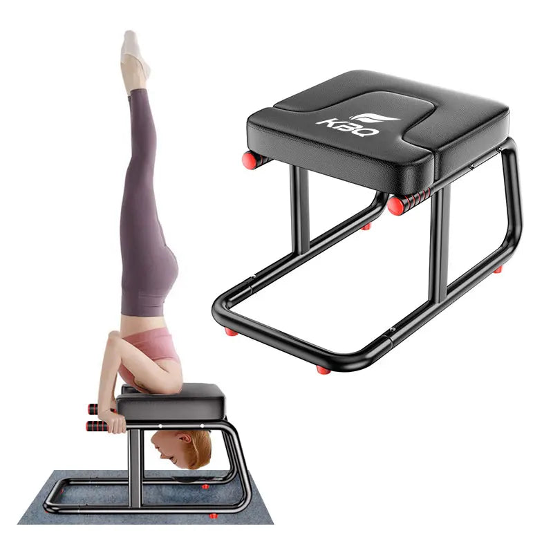 KBQ Multifunctional Anti Gravity Yoga Inversion Stool With Double Armrests
