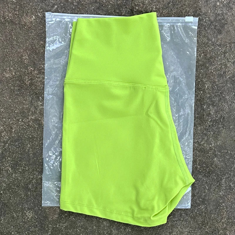 Women High Waist Seamless Biker Shorts Slim Fit Yoga Activewear