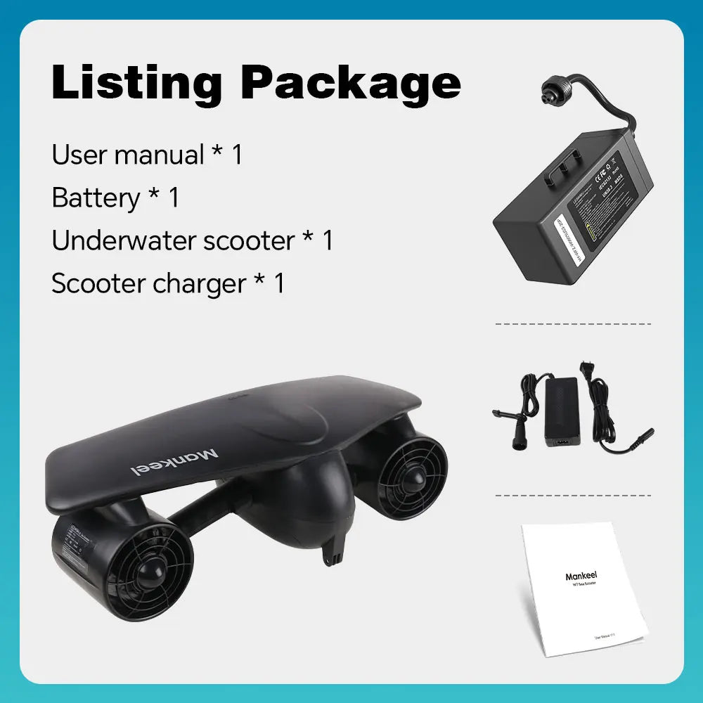 Mankeel W7 Electric Underwater Sea Scooter For Swimming