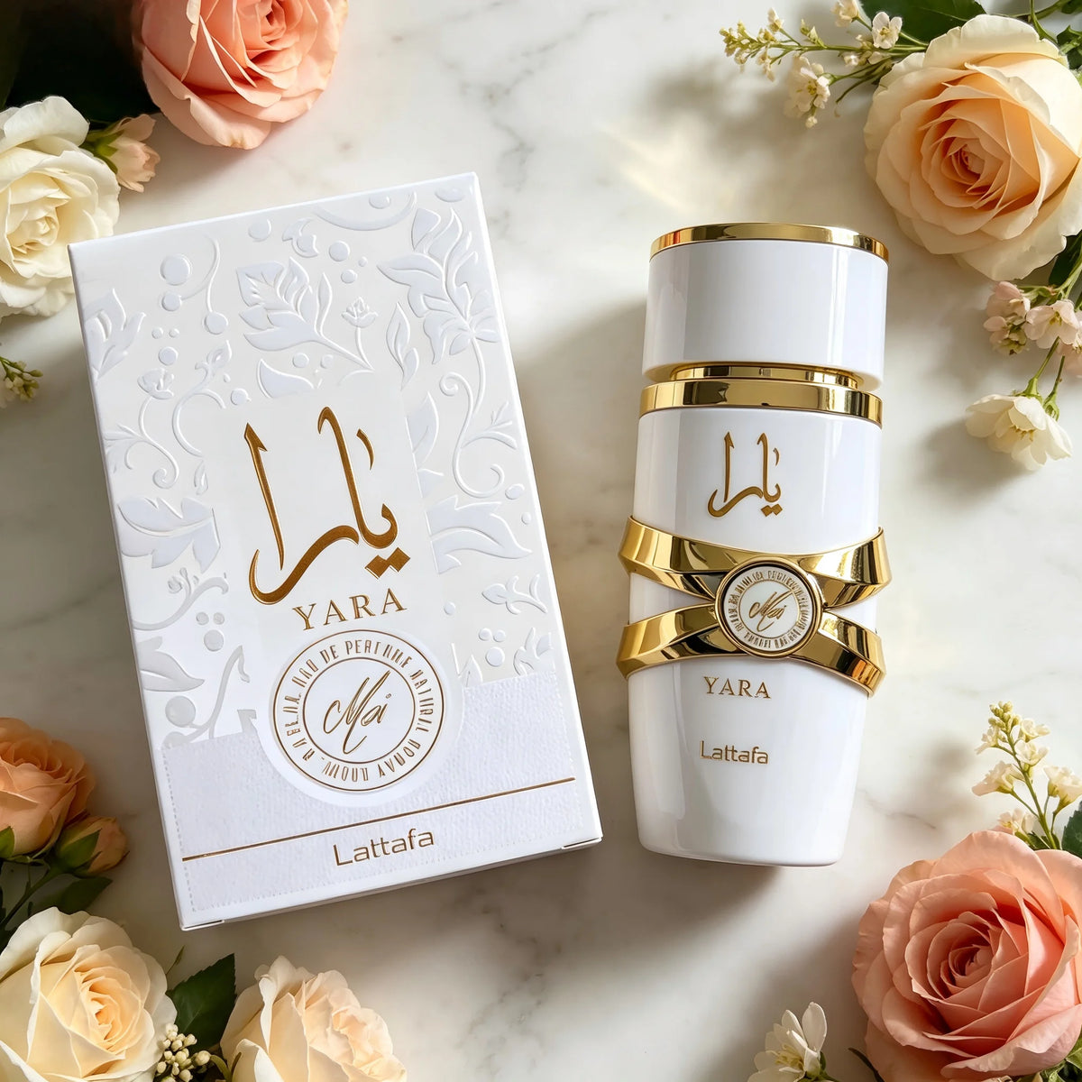 Lattafa Yara Moi Floral, Fruity, Gourmand Eau de Parfum Long-Lasting Fragrance for Women, 100 ml