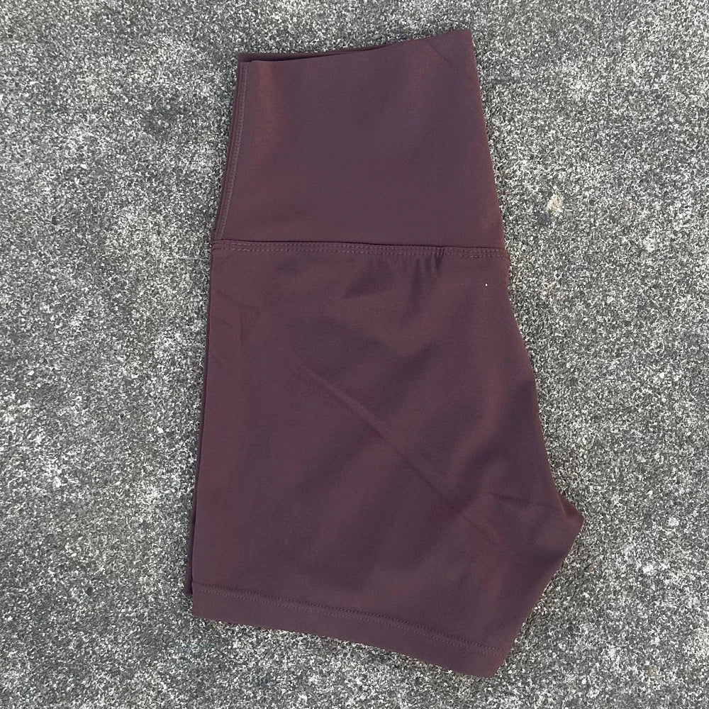 Women High Waist Seamless Biker Shorts Slim Fit Yoga Activewear